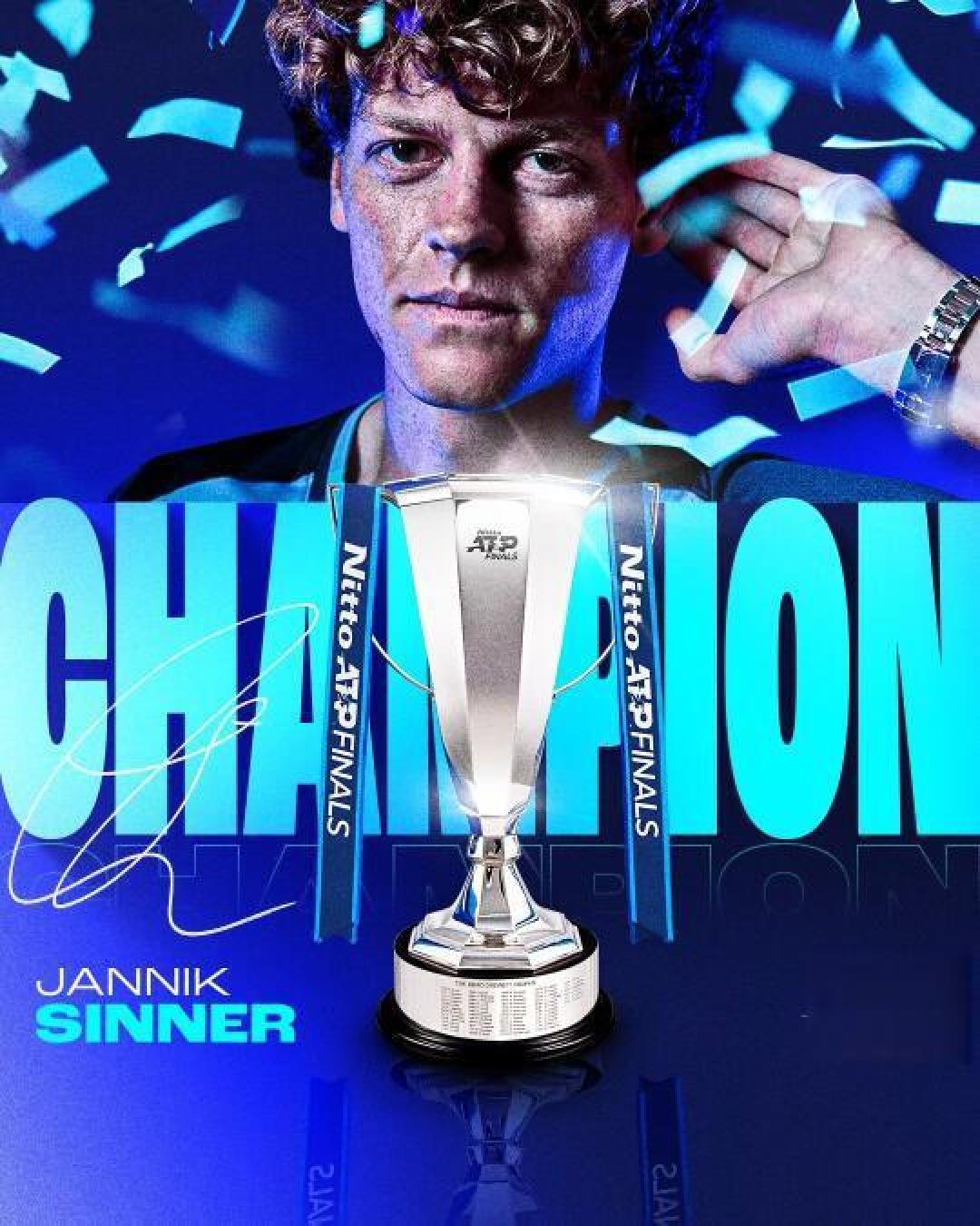 关于年终总决赛逆转拉沃尔杯，辛纳统治全场的信息