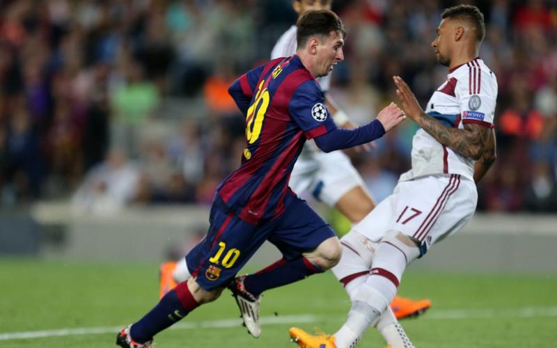 梅西破门，巴萨逆袭赢得胜利